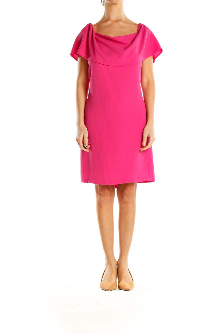 Pink Classic Shift Dress