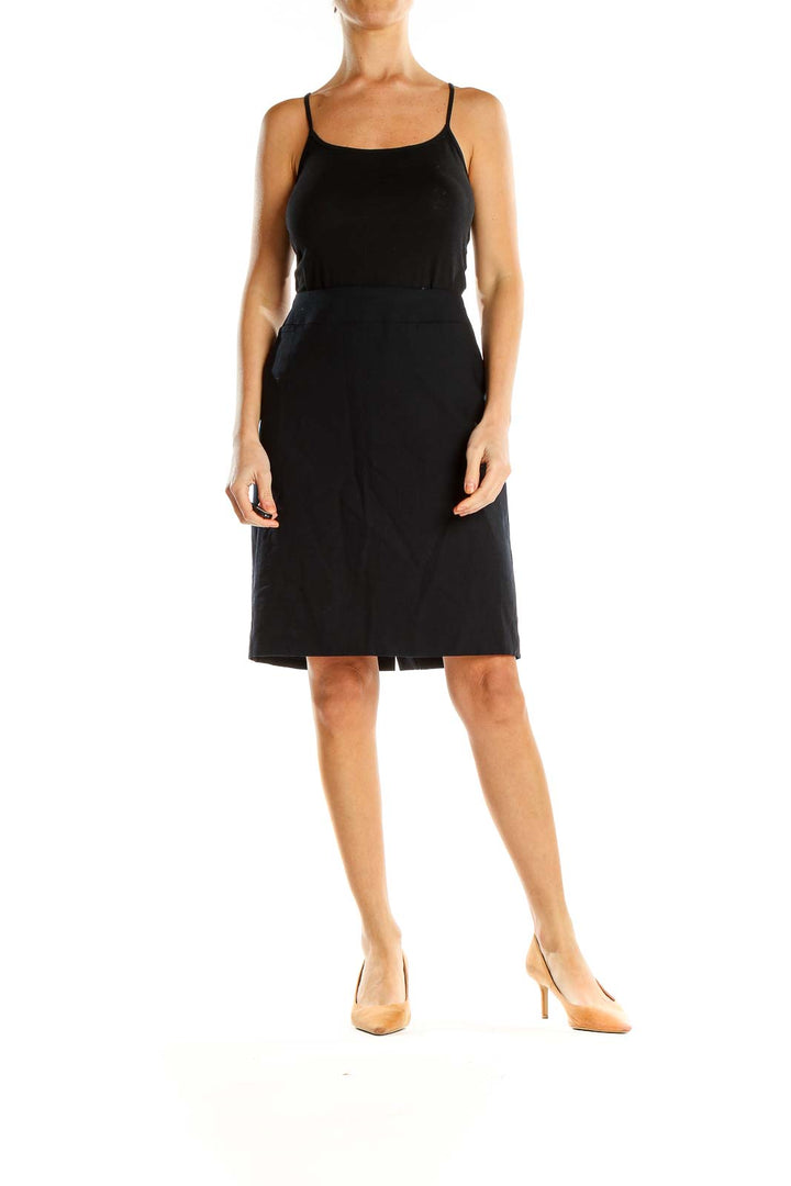 Black Brunch A-Line Skirt