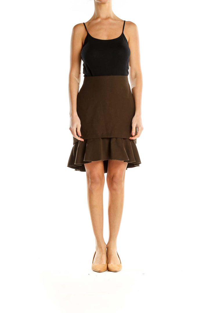 Brown Chic Mermaid Skirt