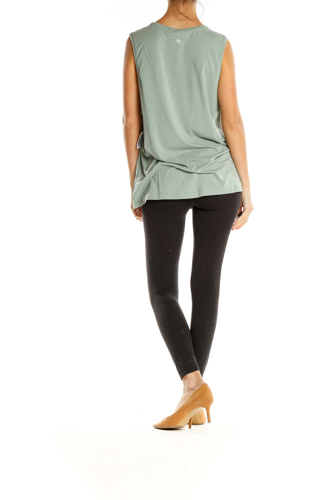 Green Activewear Tank Top