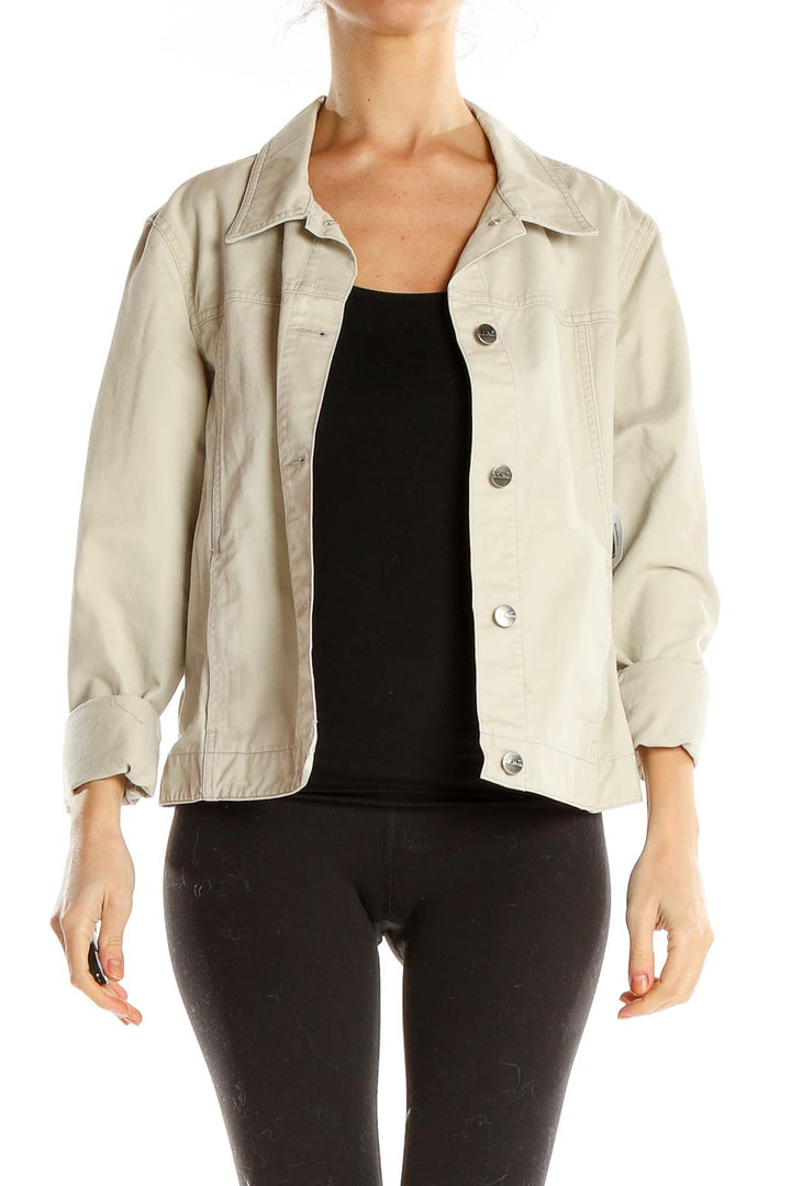 Beige Jacket