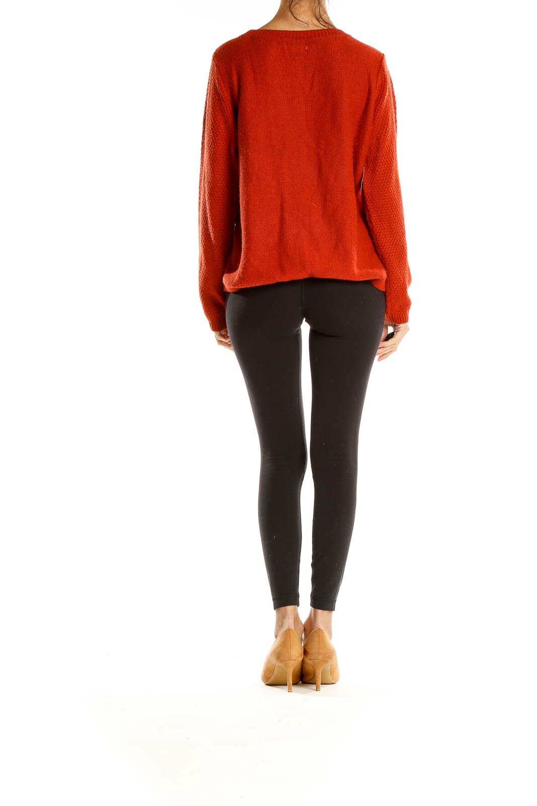 Orange Classic Sweater