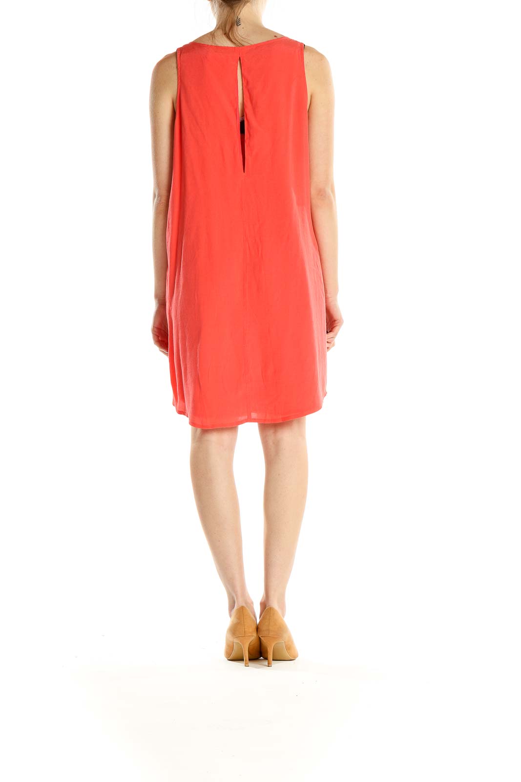 Orange Day Shift Dress