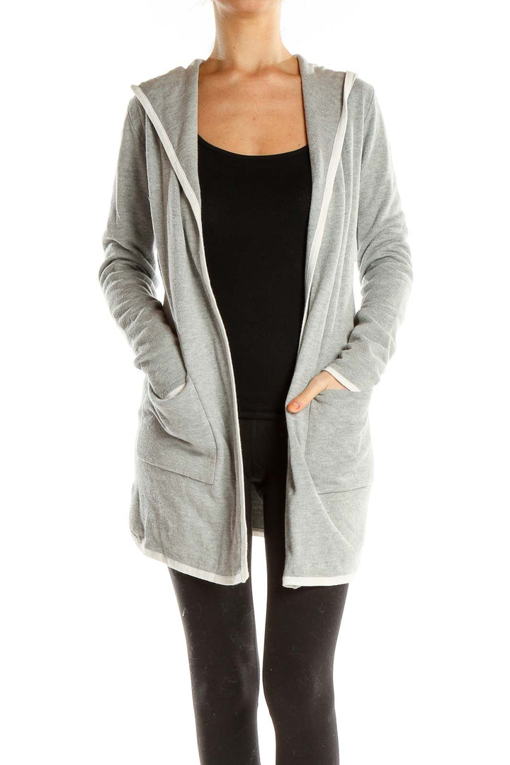 Gray Cardigan