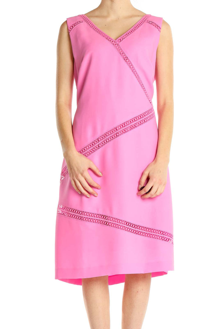 Pink Chic Shift Dress