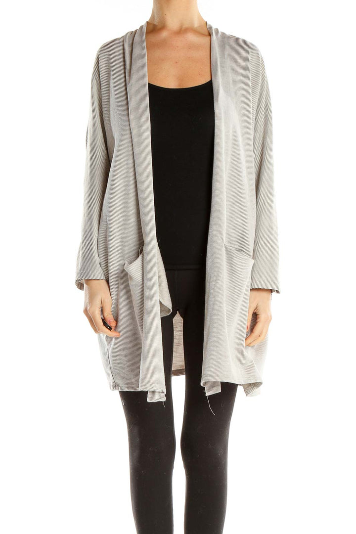 Gray Cardigan