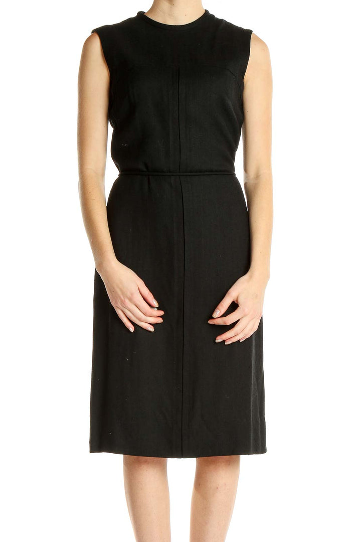 Black Classic Sheath Dress