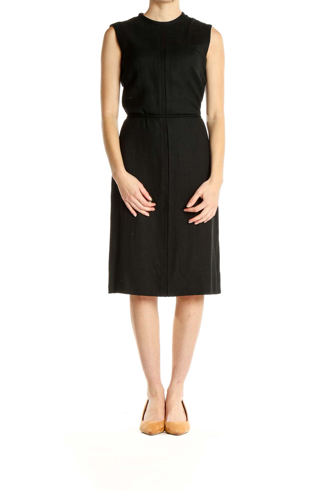 Black Classic Sheath Dress