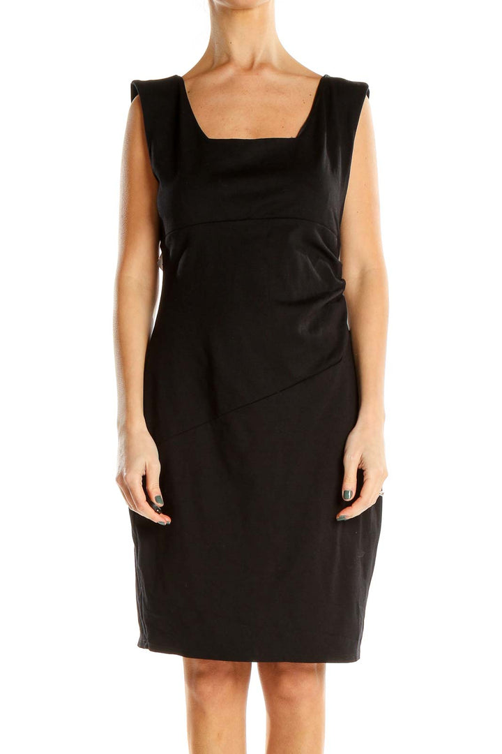 Black Classic Sheath Dress