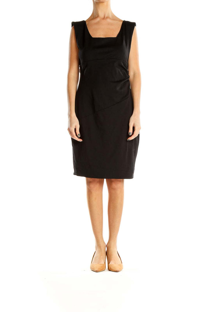 Black Classic Sheath Dress