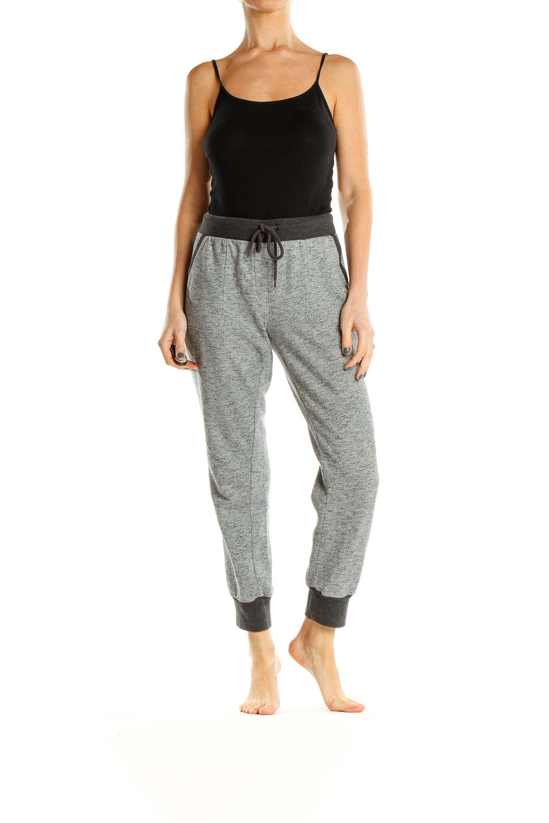 Gray Heather Casual Sweatpants