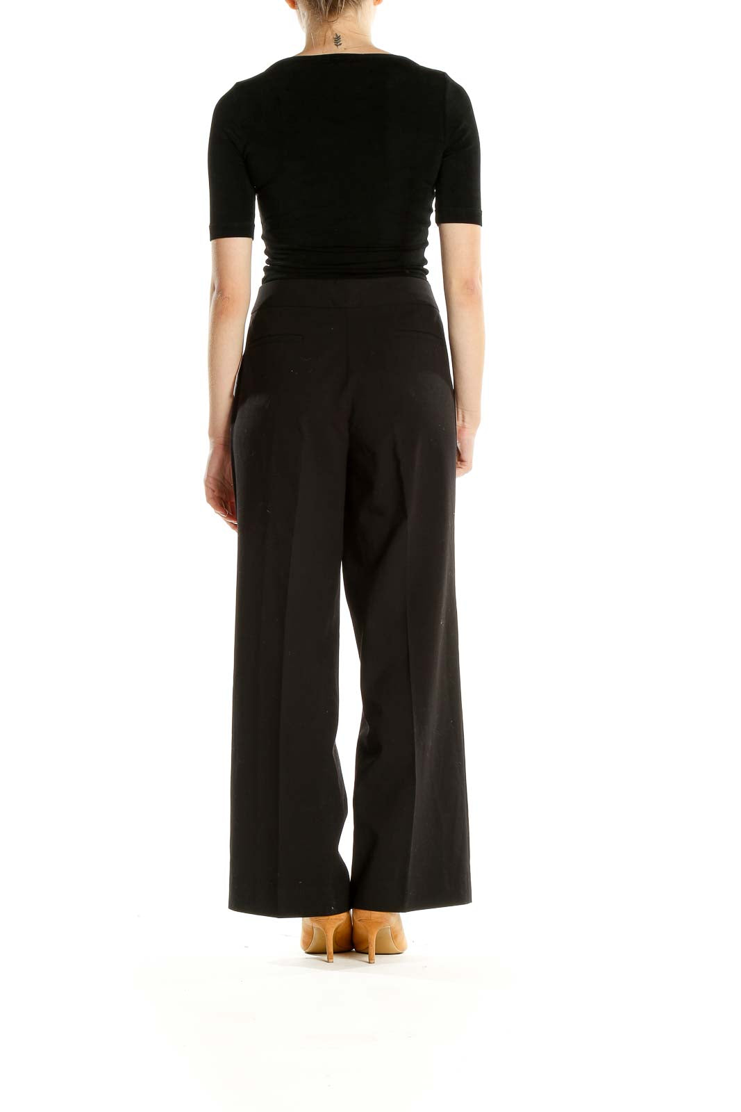 Black Classic Trousers