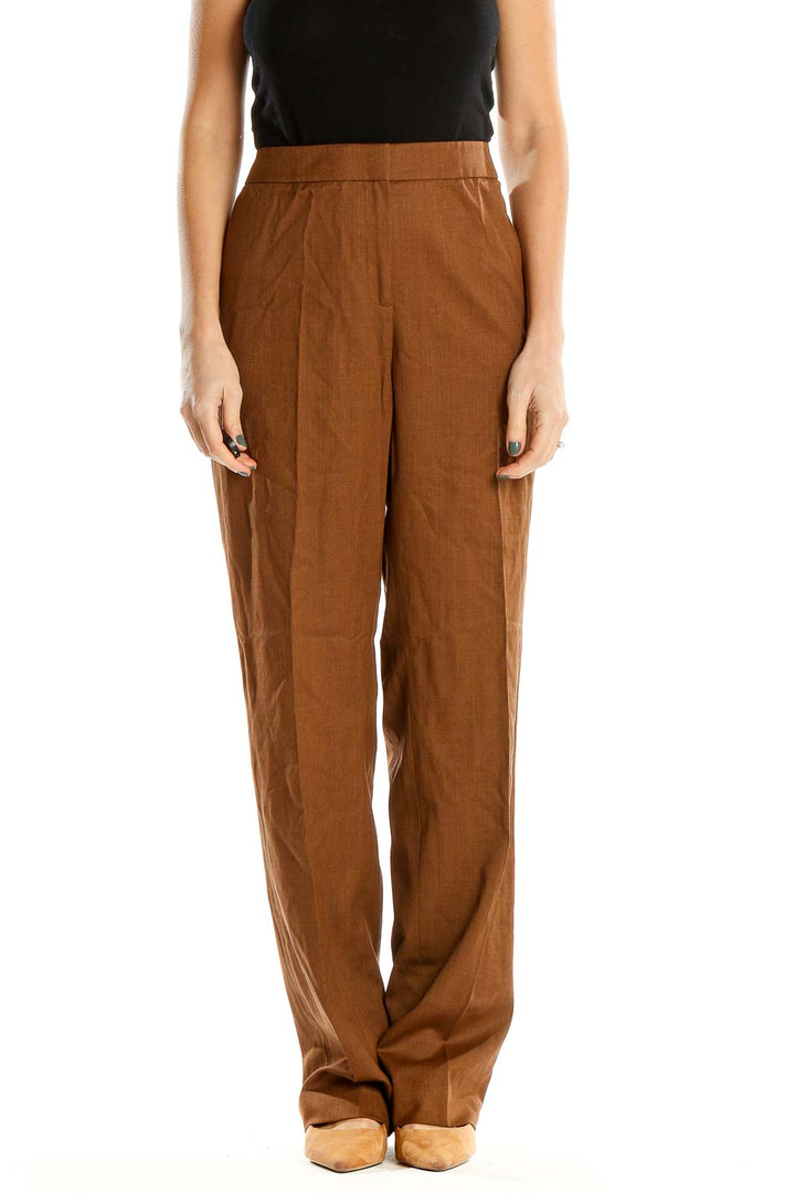 Brown Classic Trousers