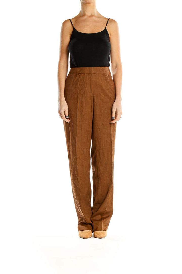 Brown Classic Trousers