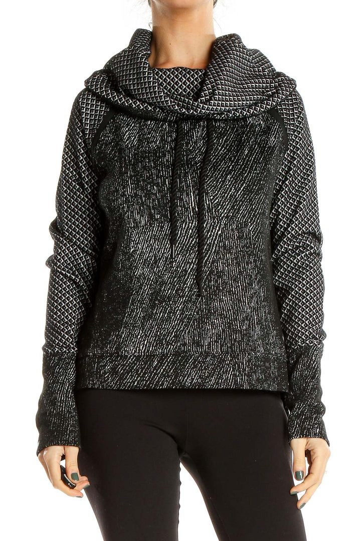 Black Heather Activewear Sweatshirt