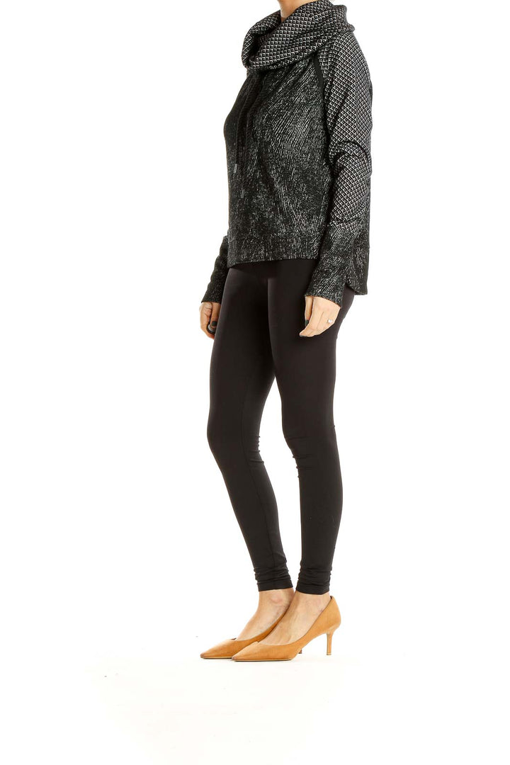 Black Heather Activewear Sweatshirt