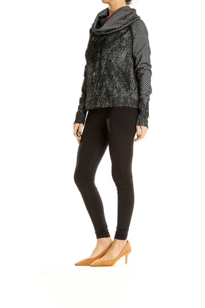 Black Heather Activewear Sweatshirt