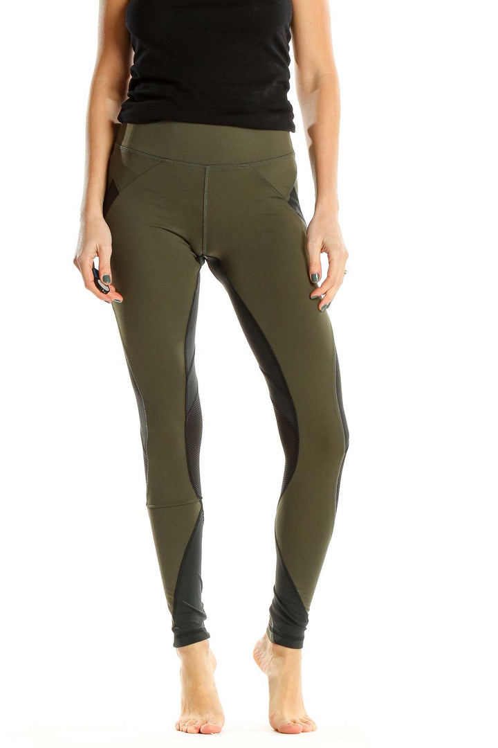 Green Activewear Leggings