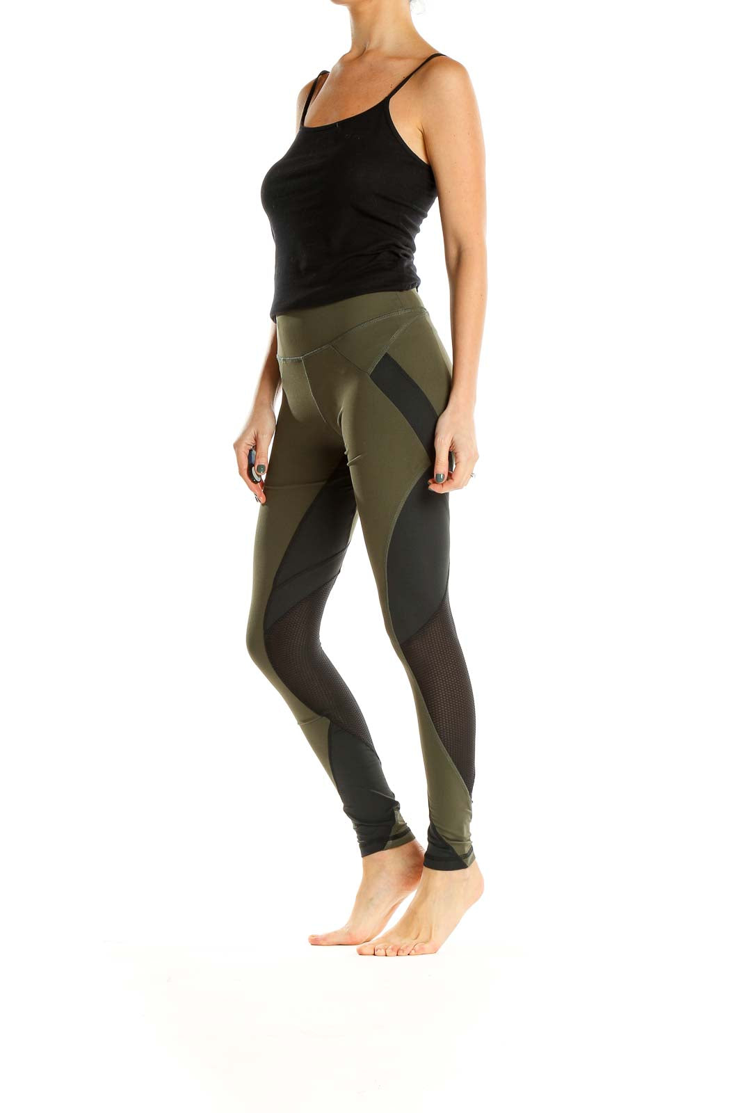 Green Activewear Leggings