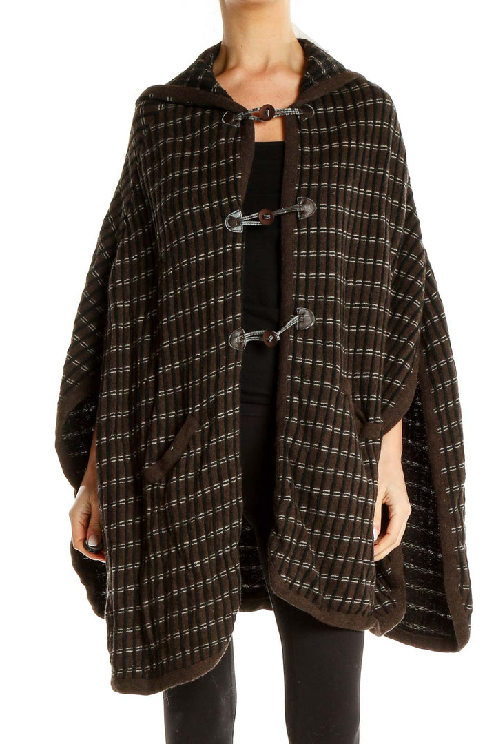 Brown Cape Jacket