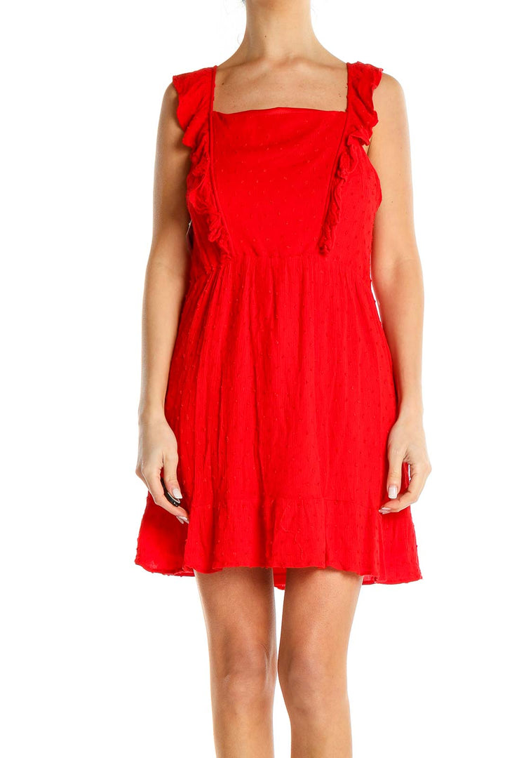 Red Day Fit & Flare Dress