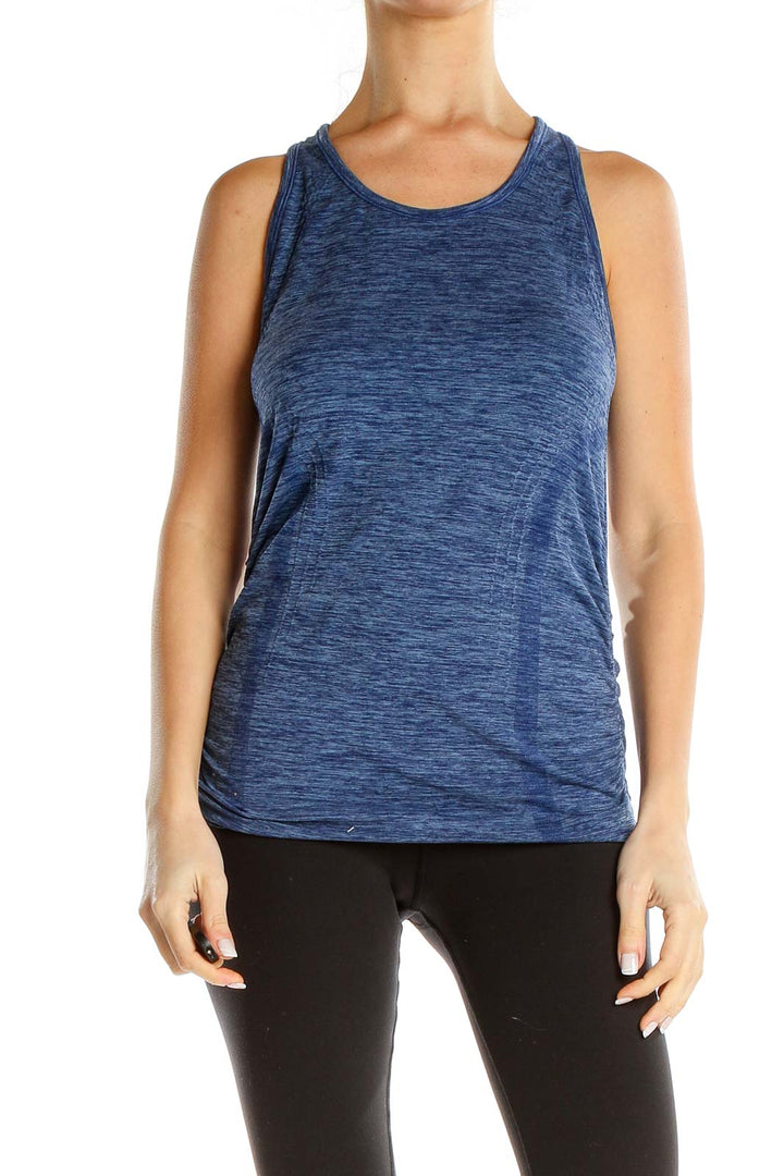 Blue Activewear Tank Top