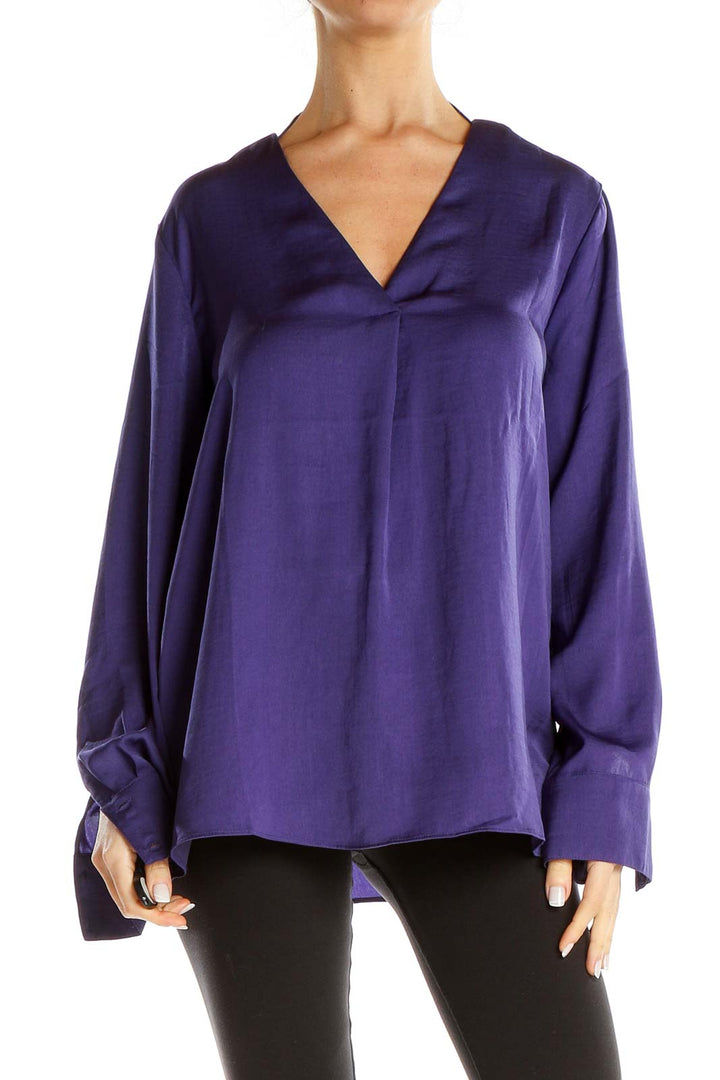 Purple Classic Blouse