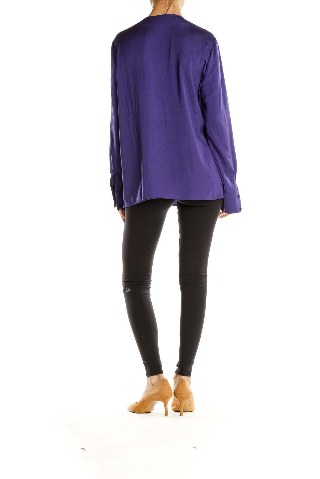 Purple Classic Blouse