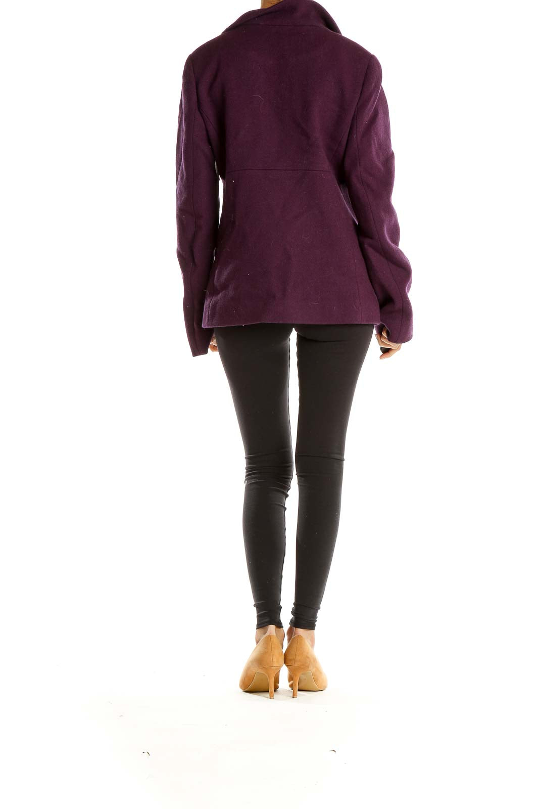 Purple Wool Retro Jacket