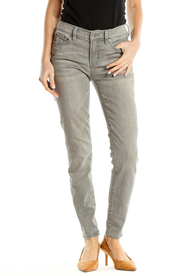 Gray Skinny Jeans