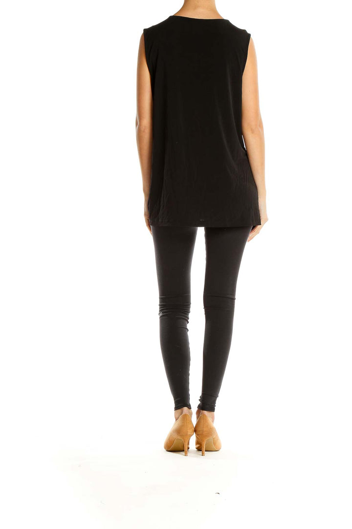 Black Chic Tunic Top