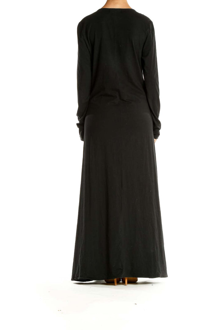 Black Classic Column Dress