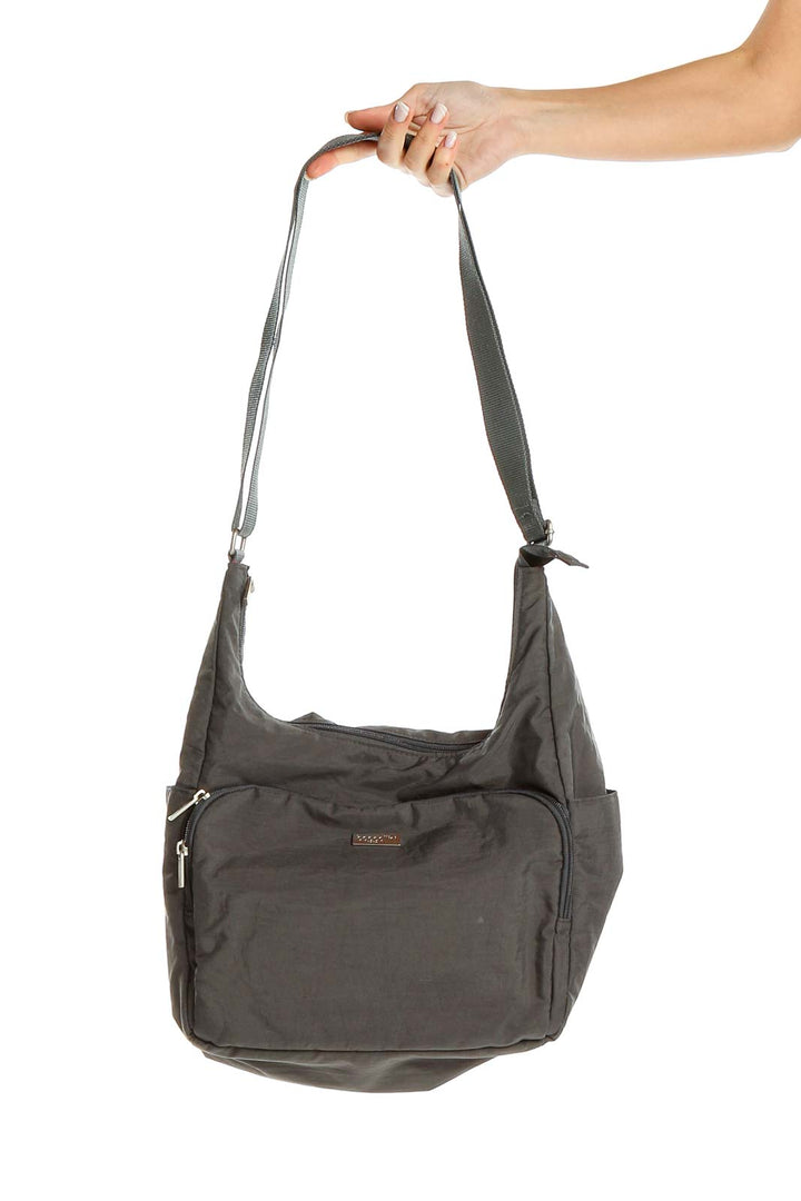 Gray Crossbody Bag