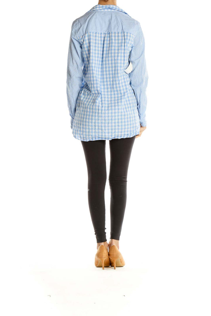 Blue Checkered Formal Shirt