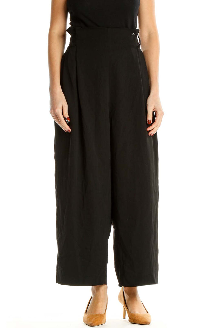 Black Wide Leg Trousers