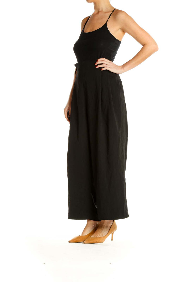 Black Wide Leg Trousers