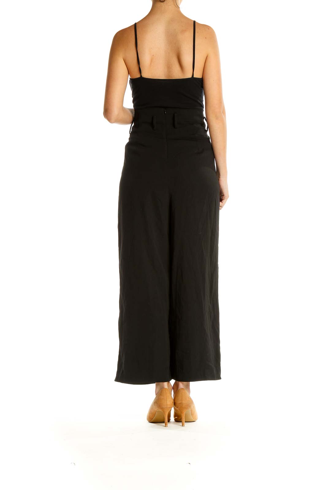 Black Wide Leg Trousers