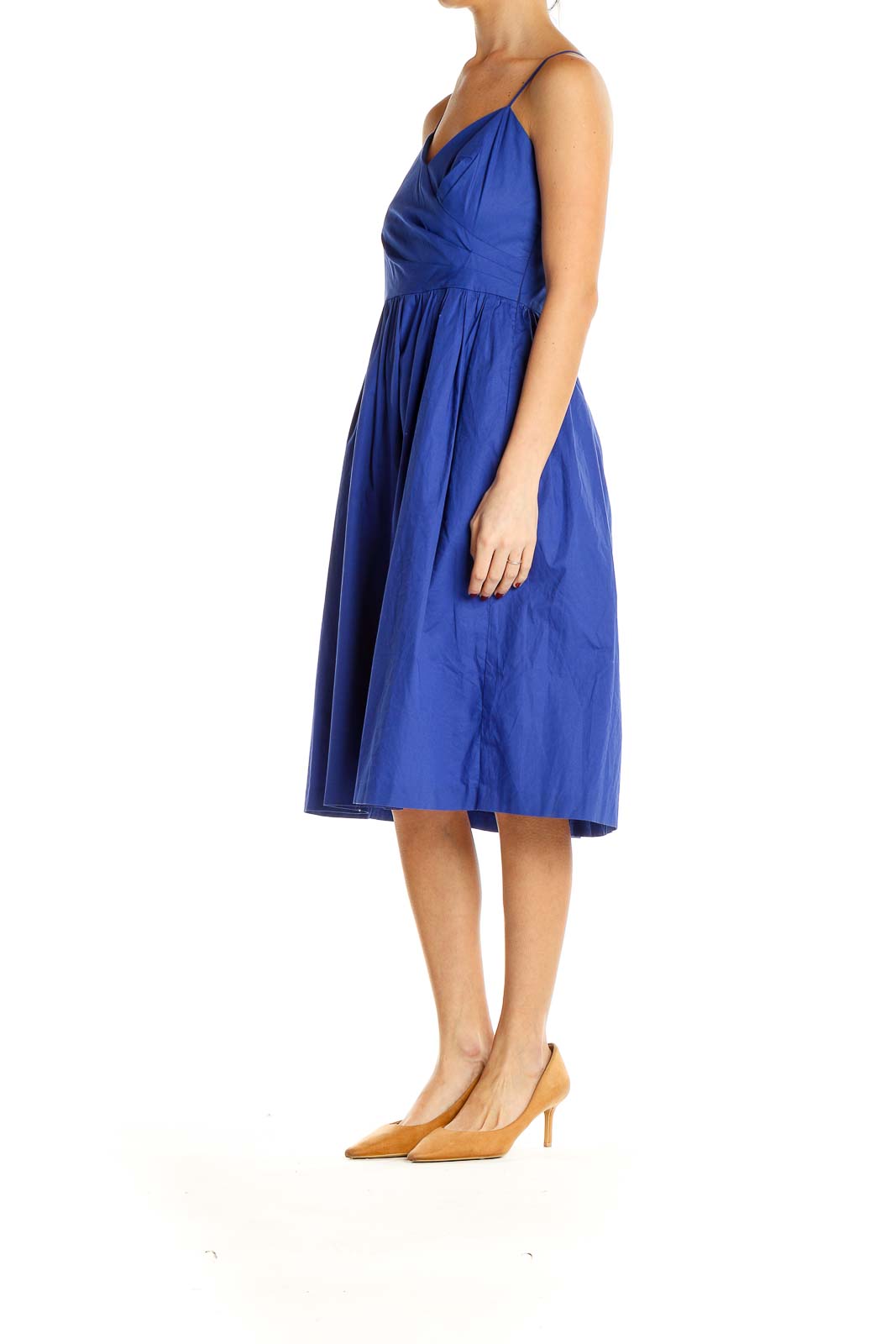 Blue Chic Fit & Flare Dress