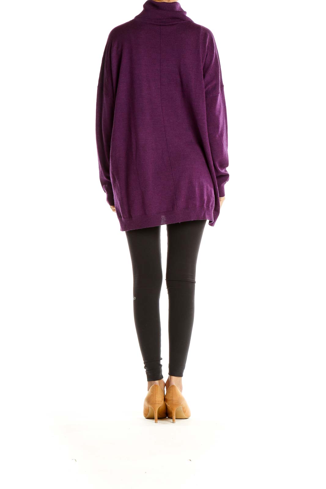 Purple All Day Wear Sweater