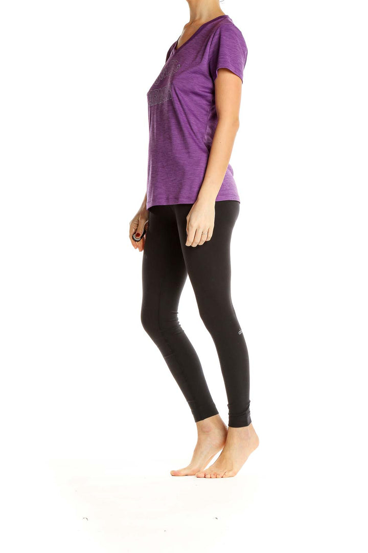 Purple Activewear T-Shirt