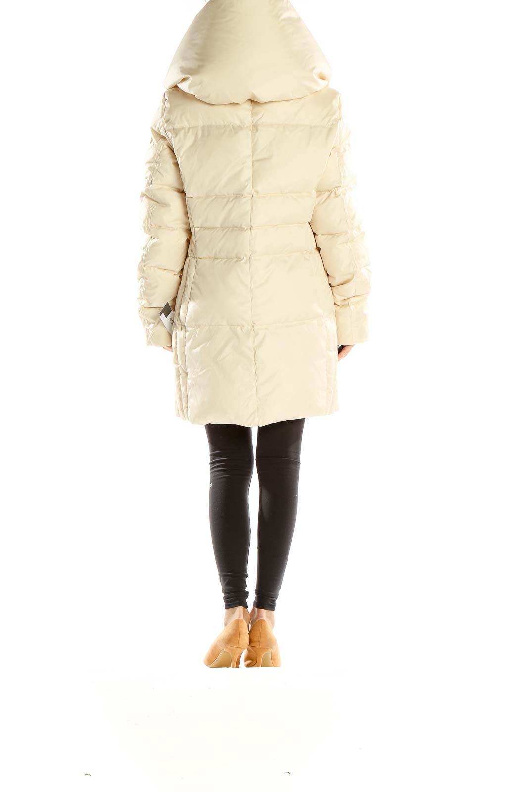 Beige Puffer Coat