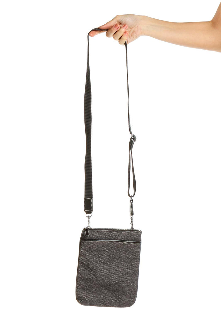 Gray Crossbody Bag