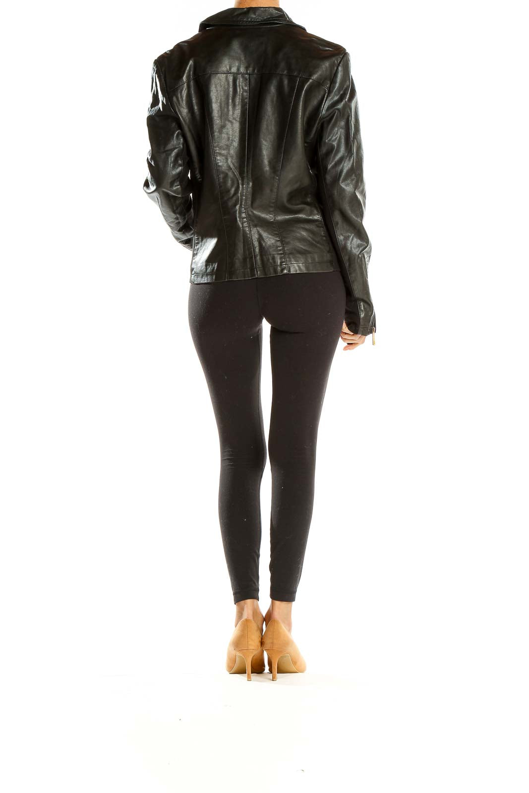 Black Pleather Jacket