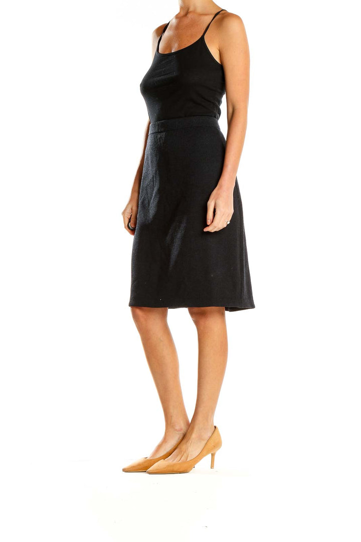 Black Classic Pencil Skirt