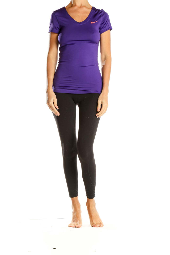 Purple Activewear Shirt