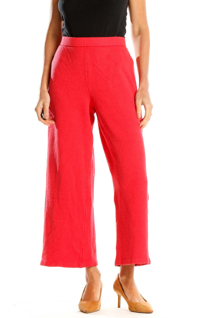 Red Culottes Pants