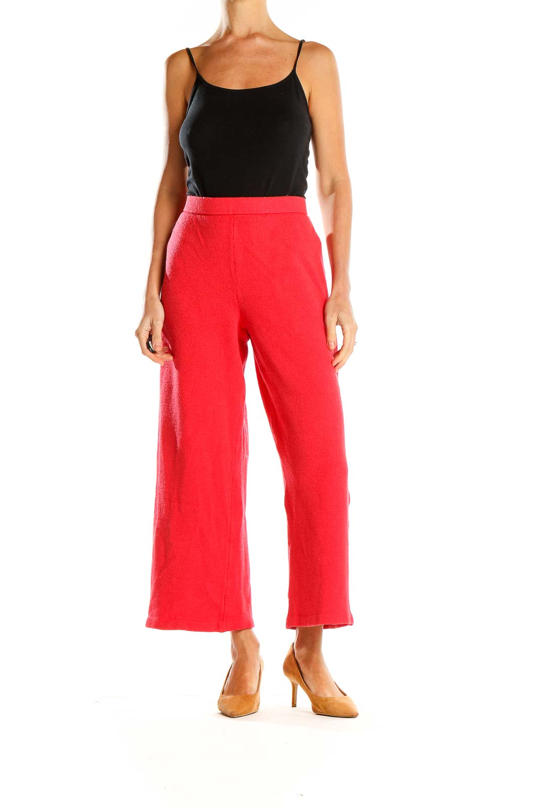 Red Culottes Pants