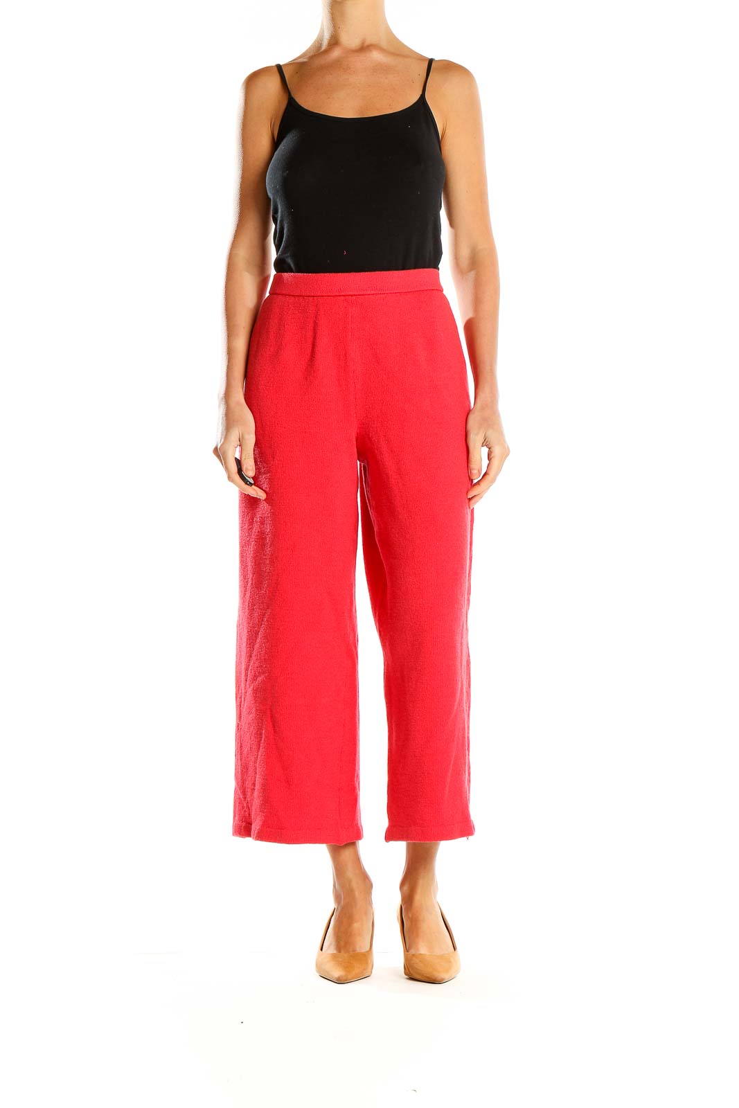 Red Culottes Pants