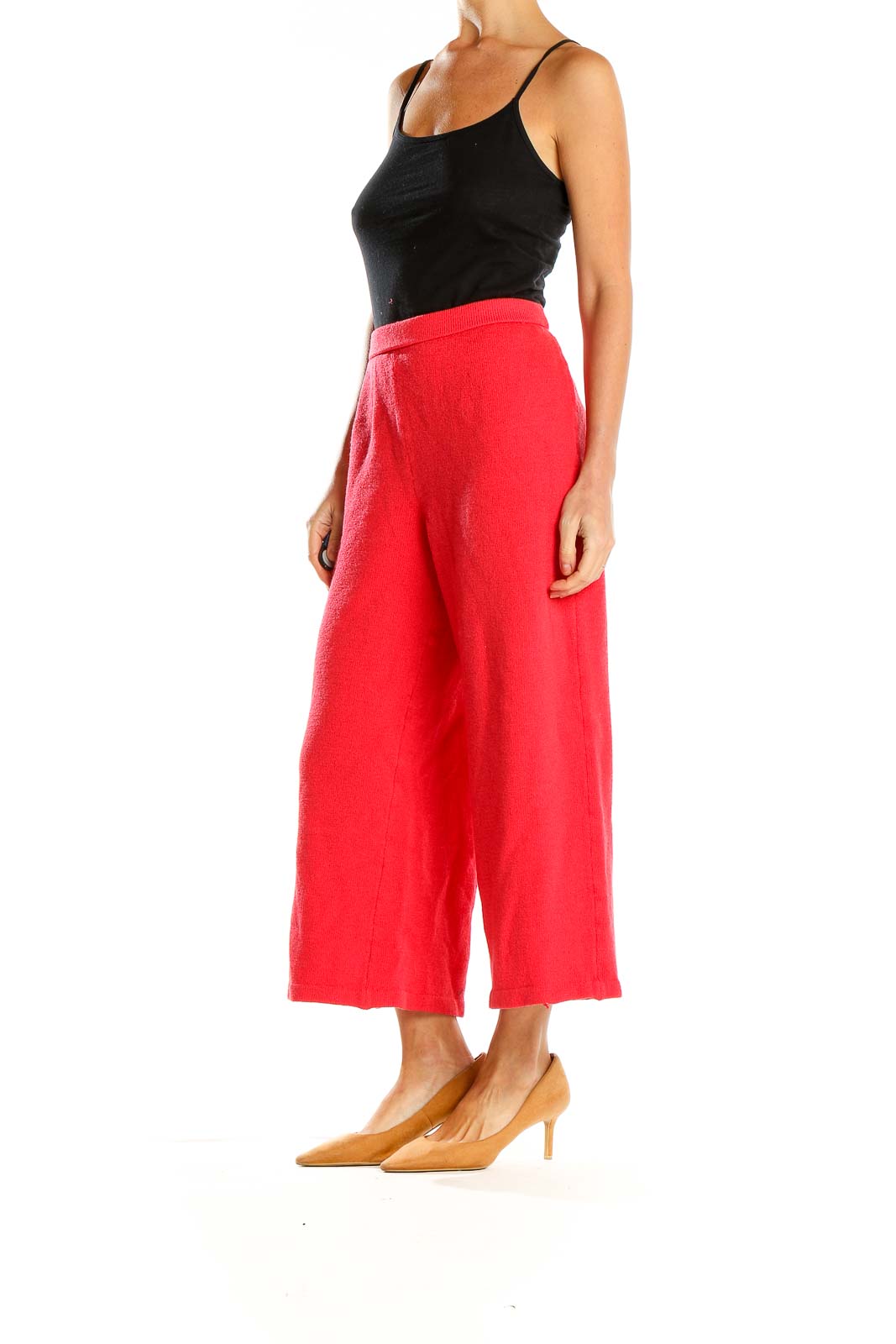 Red Culottes Pants