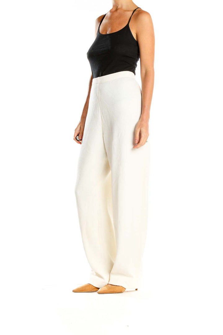 White Classic Trousers